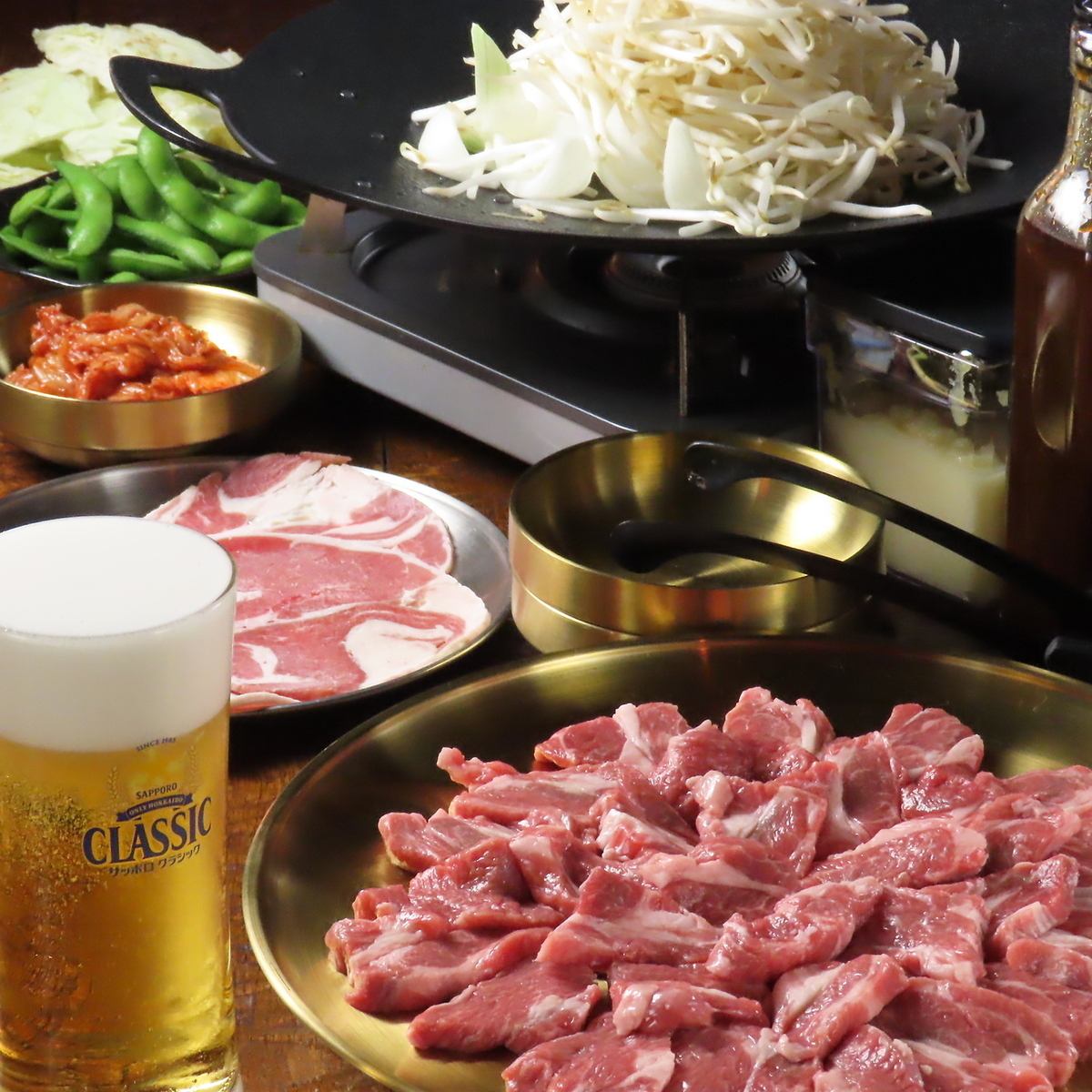 【オープン記念】生ラム食べ放題＆90飲み放題付きコースもご用意