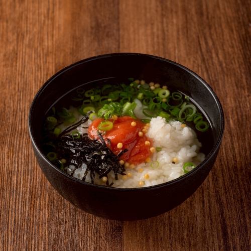 お茶漬け 明太子