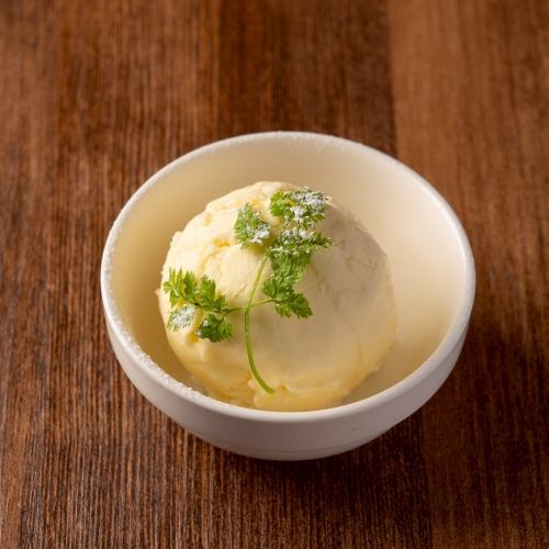 バニラアイス