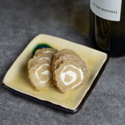 Smoked daikon cream cheese