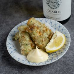 Isobe fried fish sausage