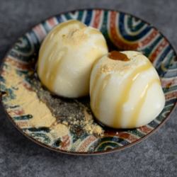 Brown sugar syrup and kinako daifuku