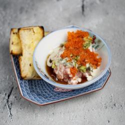 ネギトロとアボカドのタルタル