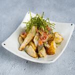 山芋・レンコン草辛バター