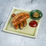 ソーセージの盛り合わせ