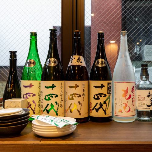 飲み放題でも日本酒をご堪能いただけます！