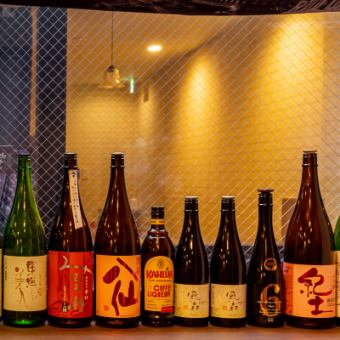 【日本酒約40種！】単品日本酒飲み放題◆お一人様2,860円　豊富な日本酒を楽しみたいなら◎