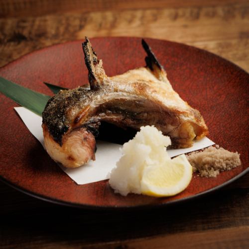 ぶりのカマ焼き