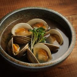 アサリの酒蒸し