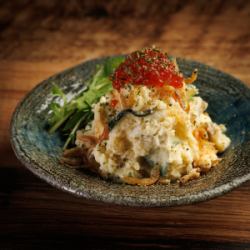 いくらとじゃこのポテトサラダ