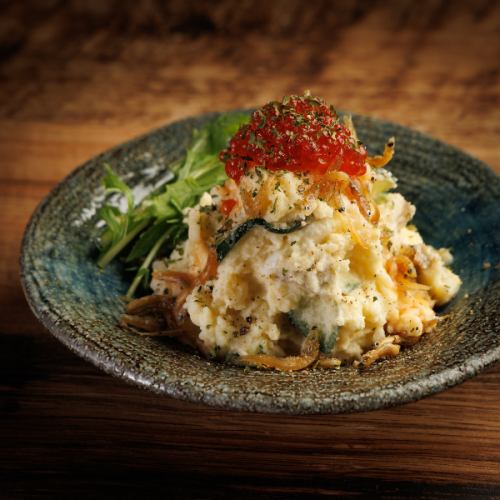 いくらとじゃこのポテトサラダ