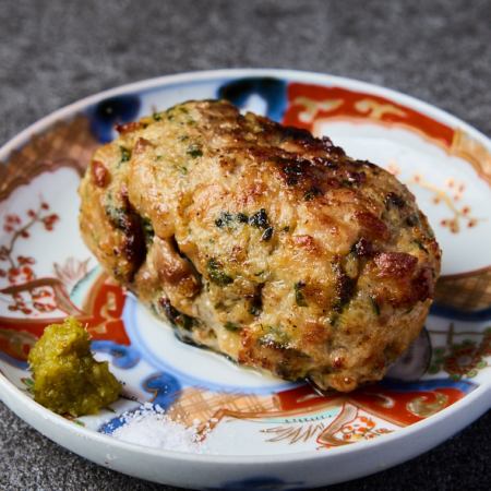 鶏と鴨の塩つくね