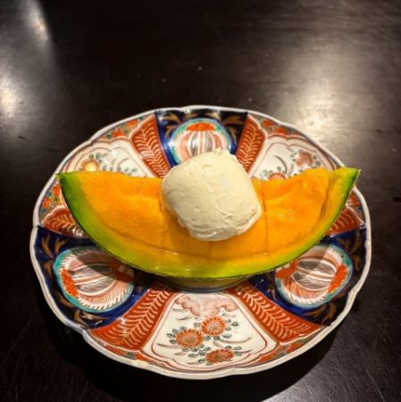 夕張メロンの白和え