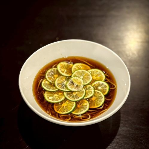 すだち蕎麦