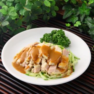 9. Bon bon chicken [* photo] / 10. Sichuan-style steamed chicken