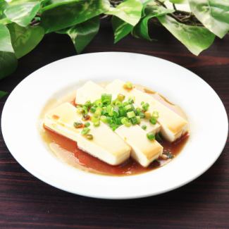 18. Cold tofu and green onions