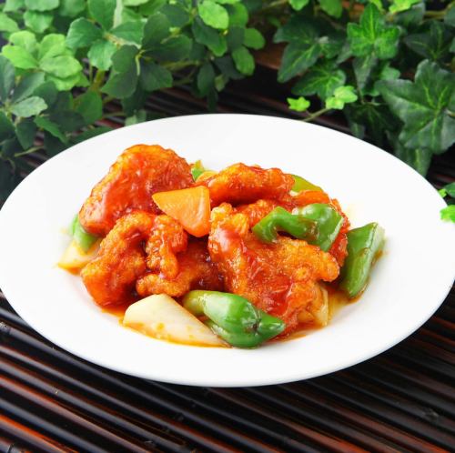 62. Sweet and sour pork / 63. Eight treasures