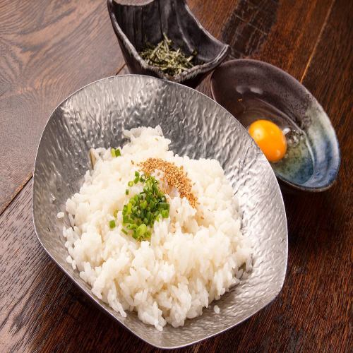 Rice porridge set (rice / condiments)
