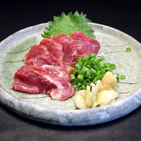 馬刺し３種盛り