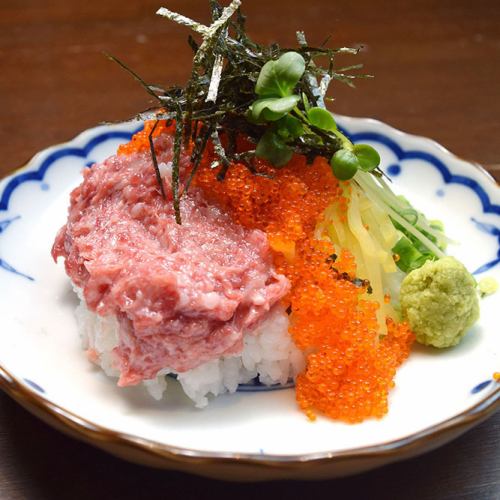 馬とろのっけ寿司