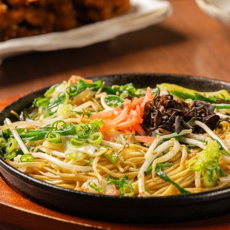 鉄板焼きラーメン