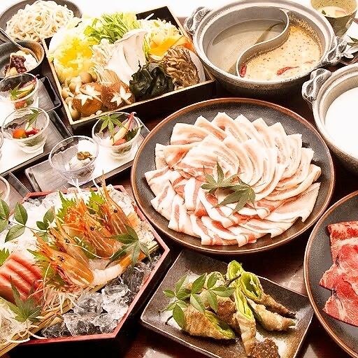 限定特価！４０００円～　飲み放題3時間で大好評実施中♪