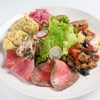 シェフこだわりの前菜盛り合わせ(2人前)