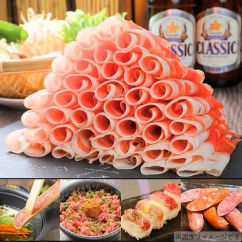 【3号店限定】満喫食べ放題＋飲み放題〔90分〕◆25品以上/サッポロクラシック&羊逸品も放題です!