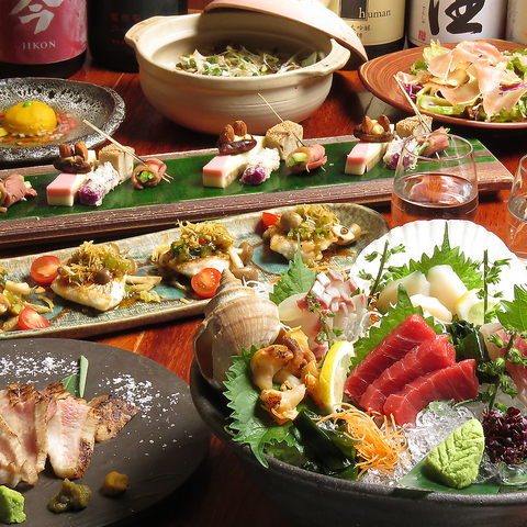 地産地消 2H飲み放題(小松菜ハイボール含)付★9品5,000円