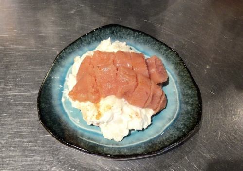 明太のせすぎポテサラ