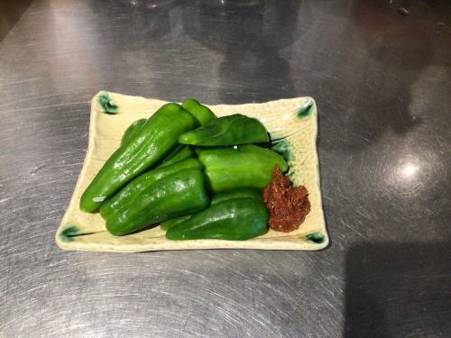 辛味噌ピーマン