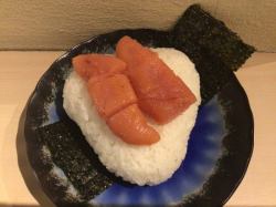 大きいおにぎり 明太子