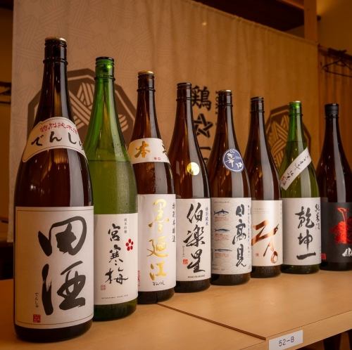 地酒に合う料理もご用意◎