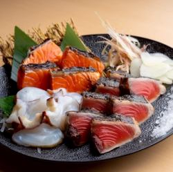 【主廚推薦】三種鮮魚拼盤