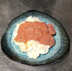 馬鈴薯沙拉裡放了太多明太子（辣鱈魚子）