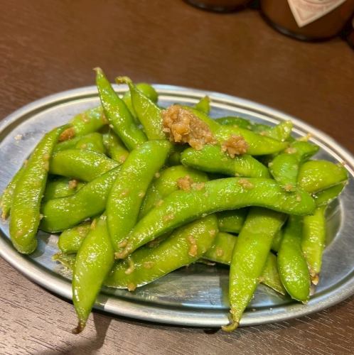 アンチョビ枝豆♪