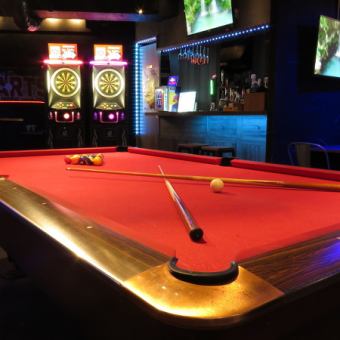 Billiards table available!