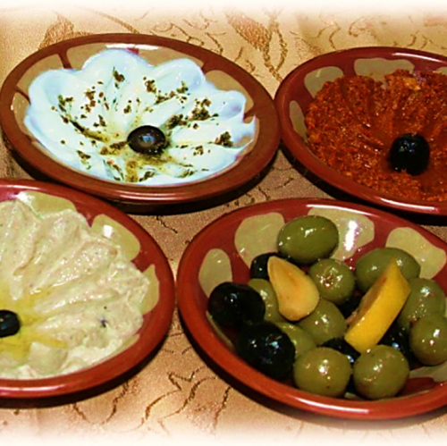 前菜盛合せ（ジャバティ付き）　