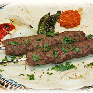 シシカバブ（マトンのひき肉）