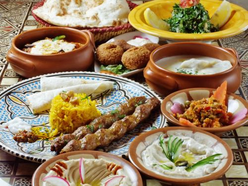 ゼノビア自慢のアラビアコース