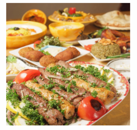 美味しくてヘルシー♪シリア人シェフの本格的アラビア料理。