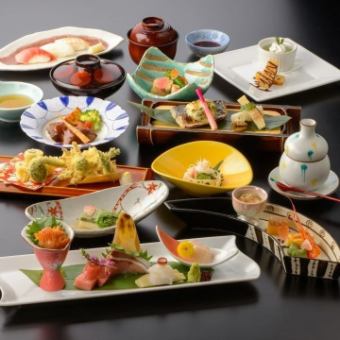 [午餐懷石料理]享受正宗日本料理的懷石料理套餐[6,600日元]～本月的菜單～