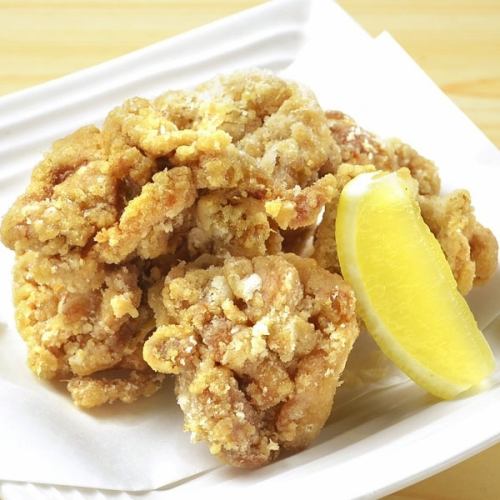 Deep fried chicken (with fresh ginger)