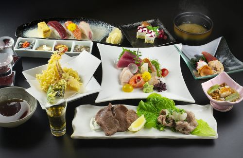 ★宴会套餐 ◆4,000日元（含税）～，含2小时无限畅饮。