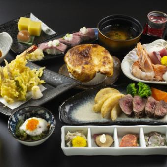 ★Banquet! ◆Ryugujo Course◆ |6,000 yen (tax included) with 2 hours of all-you-can-drink