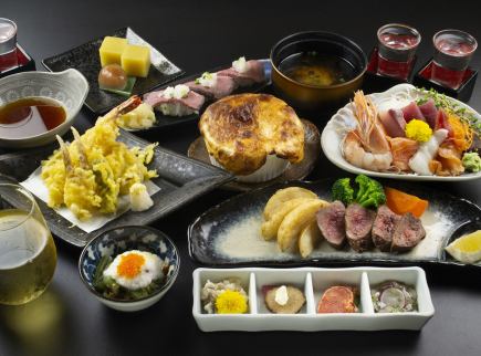 ★Banquet! ◆Ryugujo Course◆ |6,000 yen (tax included) with 2 hours of all-you-can-drink