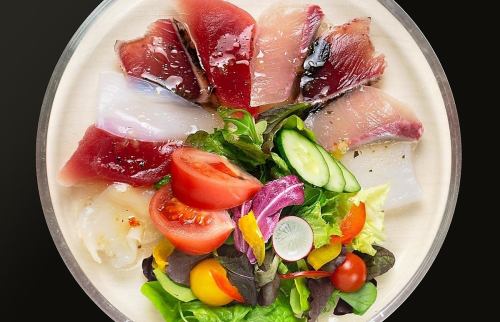 彩り鮮魚のカルパッチョ