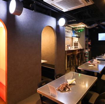 ソウルの夜をイメージしたカワイイ店内♪サムギョプサルが人気の韓国料理バブの２号店