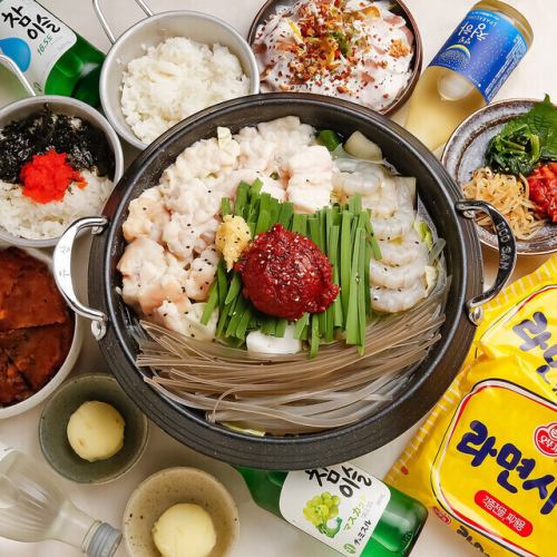 韓国メニューでパーティー