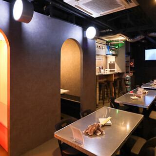 多彩な席タイプ＆充実設備